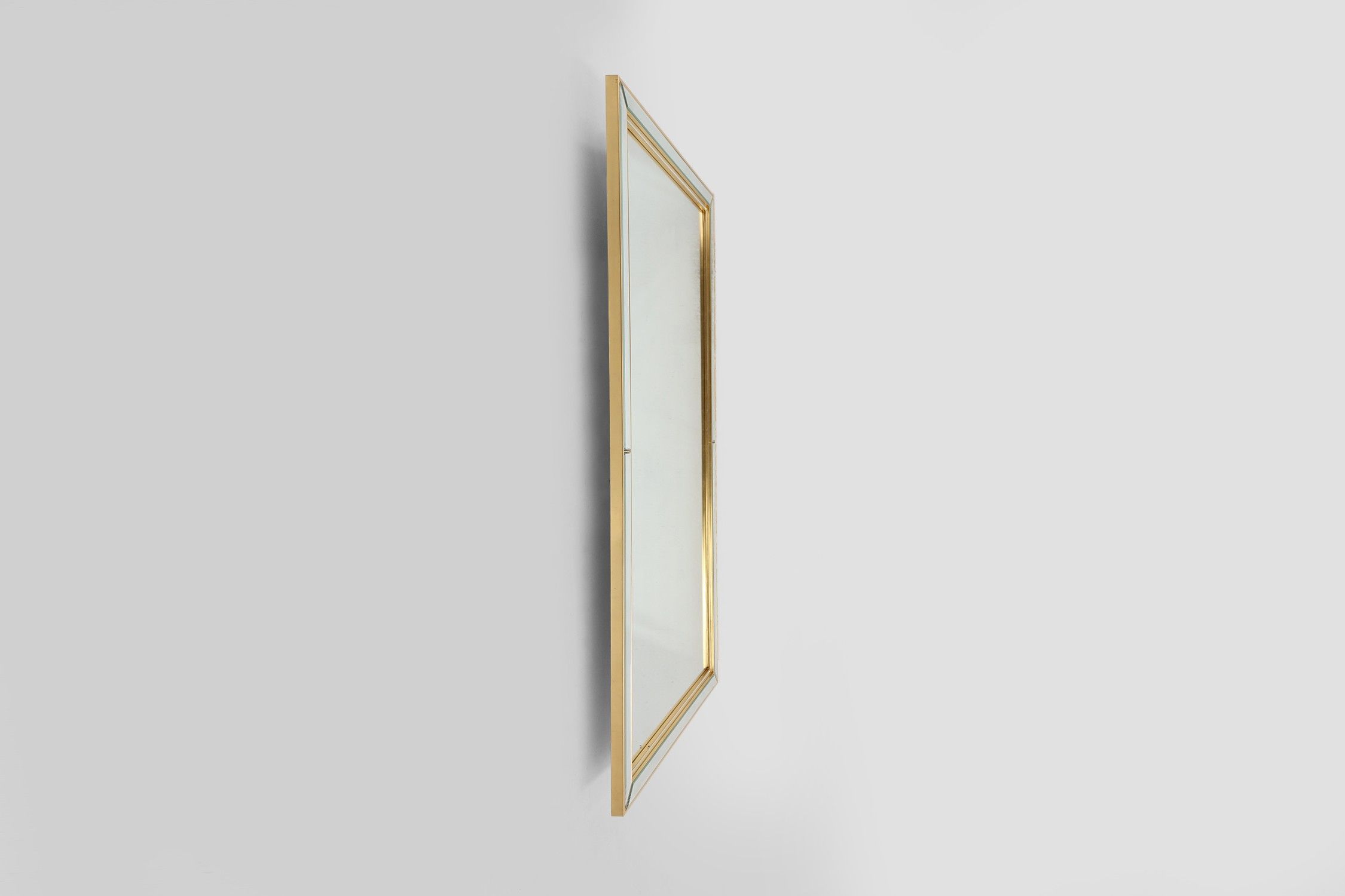 Large Hollywood Regency style Deknudt mirror, Belgium ca. 1980thumbnail